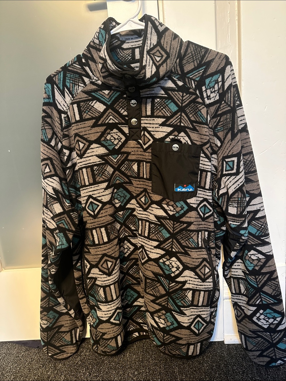 Kavu Teannaway Fleece Pullover - Mens Large
